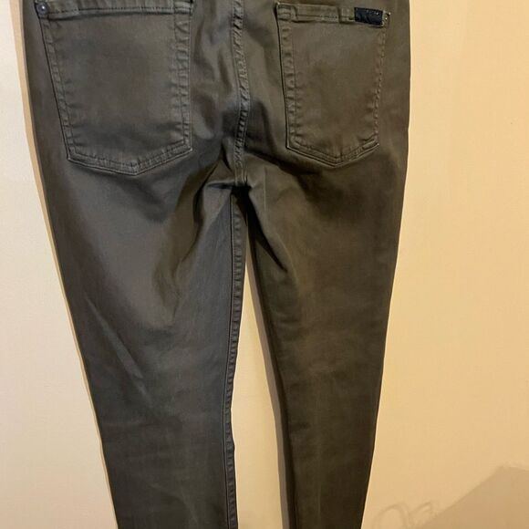 7 for all mankind green jeans 27 - Picture 7 of 11